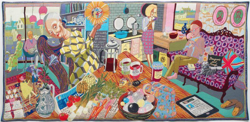 Grayson Perry, 'The Annunciation of the Virgin Deal', 2012. Courtesy the Artist and Victoria Miro, London ©The artist.