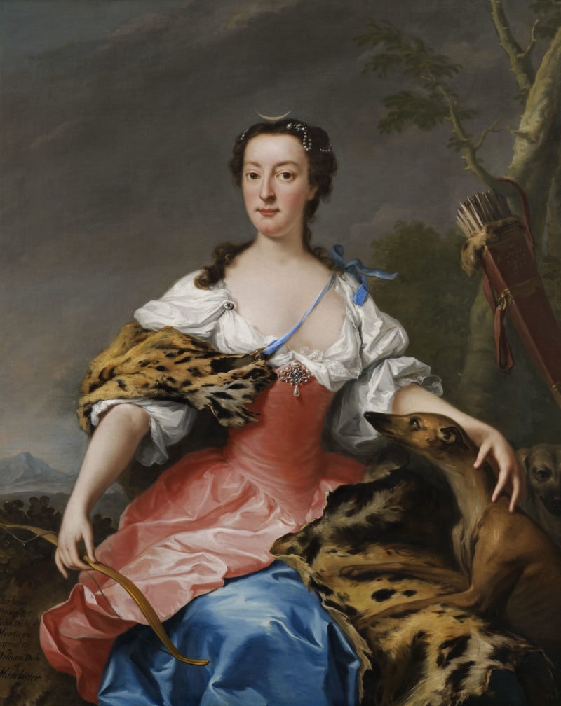 Andrea Soldi, Isabella Duchess of Manchester, 1738. Whitfield Fine Art