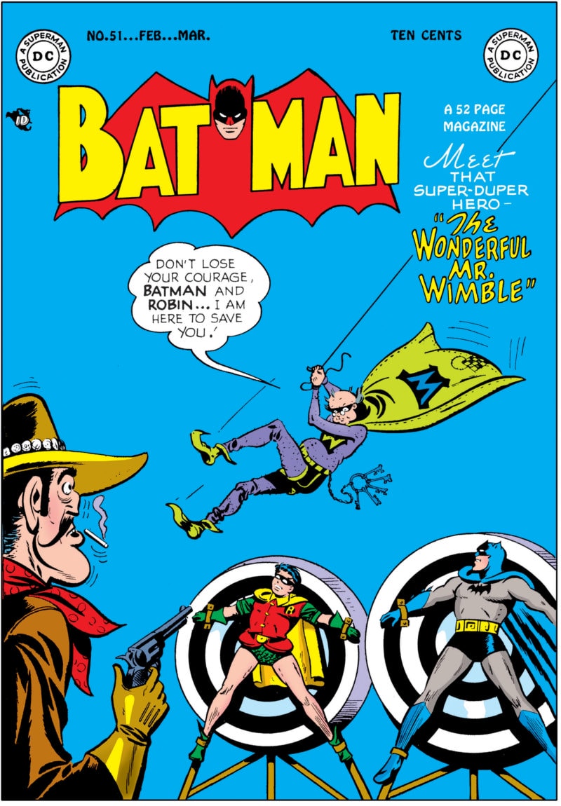 Batman, Vol 1 #51, Bob Kane, Charles Paris, Ira Schnapp © & ™ DC Comics. All Rights Reserved. Used with permission.