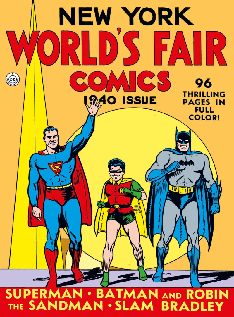 Copy of New York World’s Fair Comics, Vol. 1 #2, Jack Burnley ©️ & ™️ DC Comics. All Rights Reserved. Used with permission