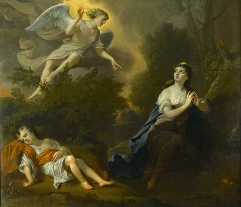 Joseph Highmore, Hagar and Ishmael, 1746 © Coram in the care of the Foundling Museum