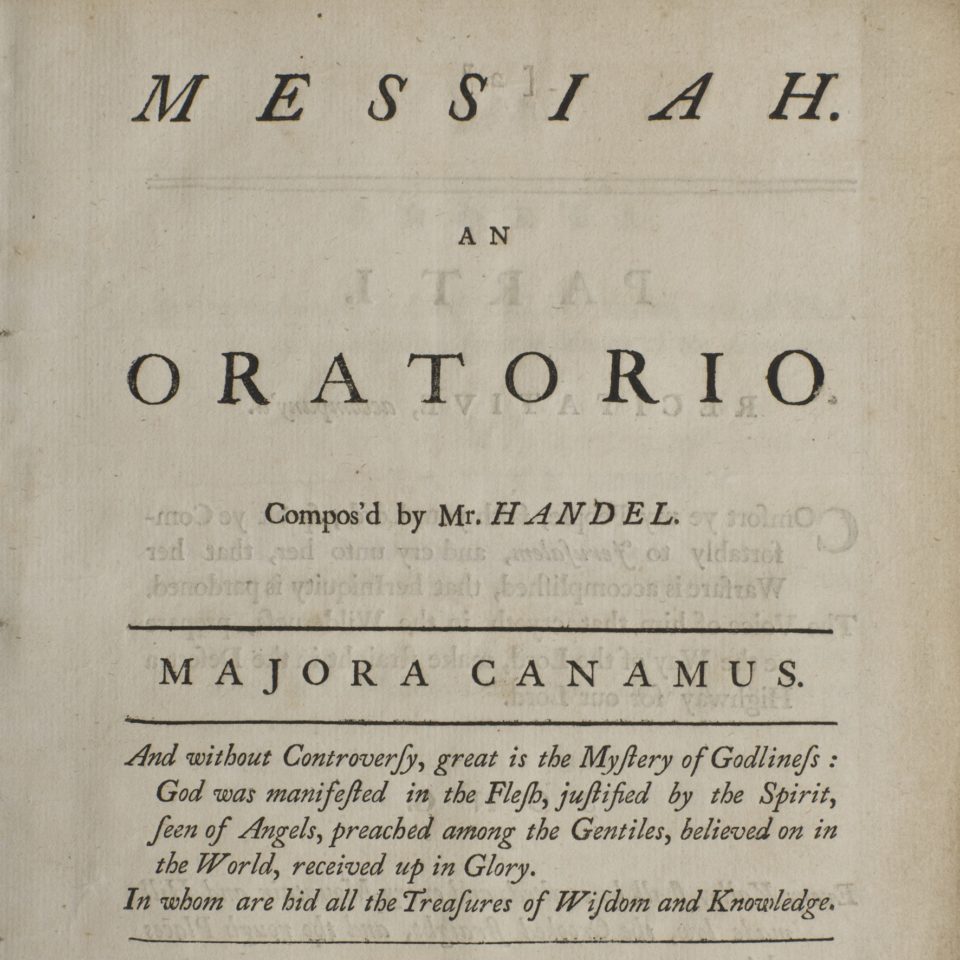 Messiah Libretto