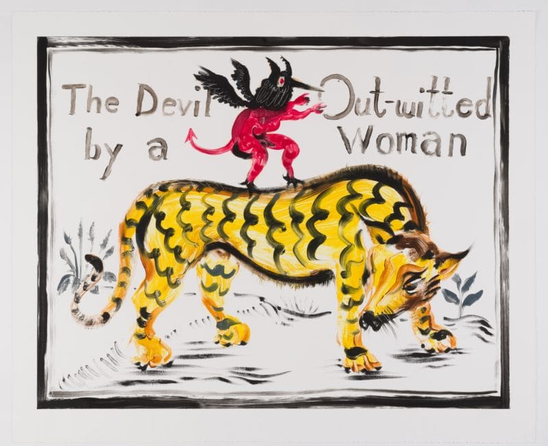 Nicola Bealing, The Devil Outwitted by a Woman © Nicola Bealing