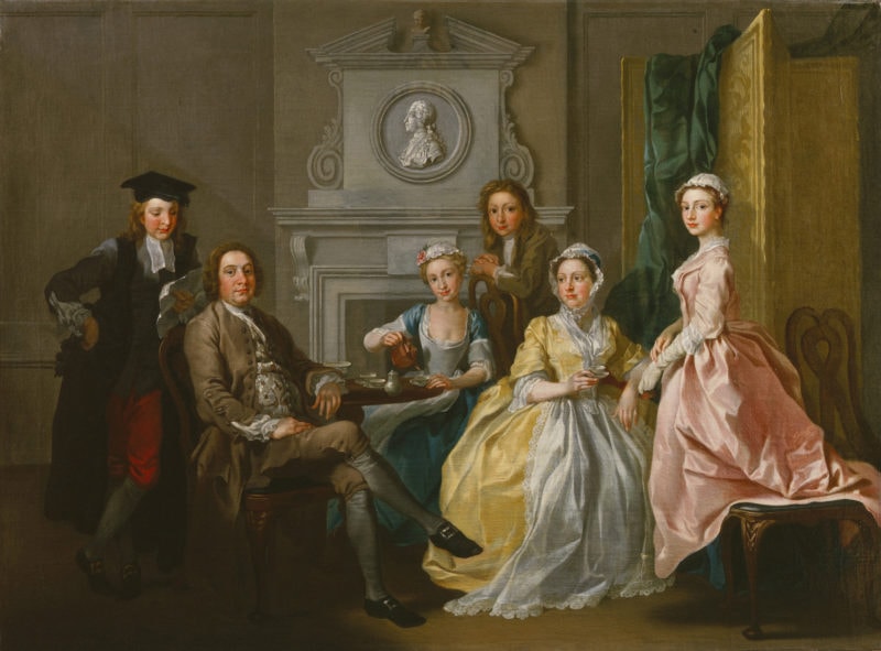 Jonathan Tyers and his family, 1740, Francis Hayman © National Portrait Gallery, London
