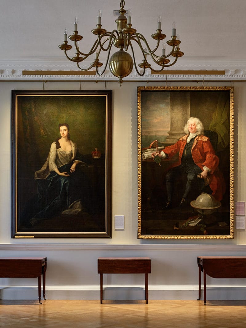 Coram and Duchess in The Foundling Museum Picture Gallery © GG Archard
