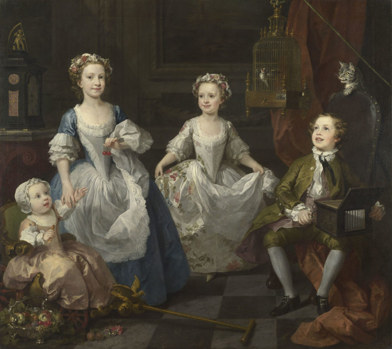 William Hogarth, 'The Graham Children', 1742 © The National Gallery, London