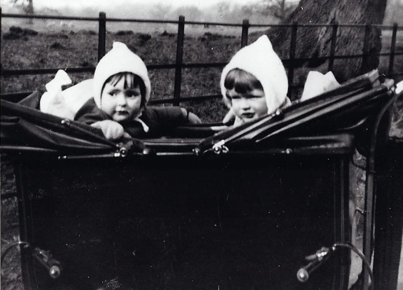 Pearl and Alice while being fostered together